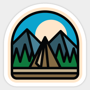 Camp Bold Sticker